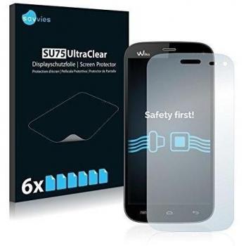 savvies Protector Pantalla Compatible con Wiko Darkmoon
