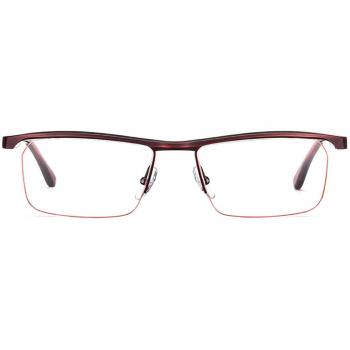 Etnia Barcelona Krefeld RDBK Armazones y Lentes Recetadas para Hombre en Borgoña, 56 mm