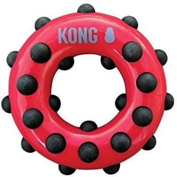 KONG - Dotz Circle - Dog Chew Toy, Helps Clean Teeth - Large