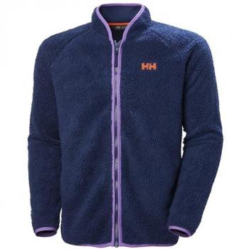 Helly Hansen Men's Ocean Blue Box Pile Fleece Jacket Size S
