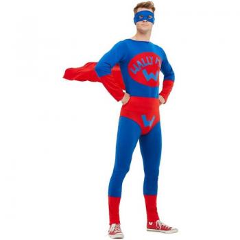 Disfraz de Wallyman azul y rojo para hombre de Smiffy's