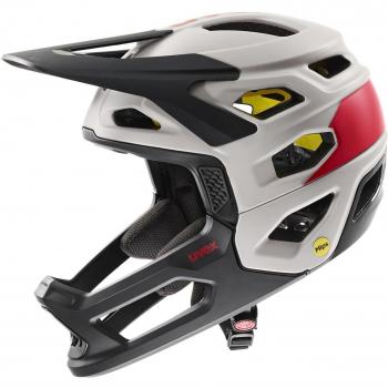 Casco DH MTB Uvex REVOLT MIPS (roble marrón rojo)