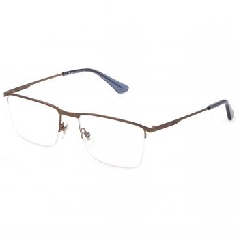 Gafas de vista Police VK573, Total Shiny Ruthenium, 51 mm, Unisex niños