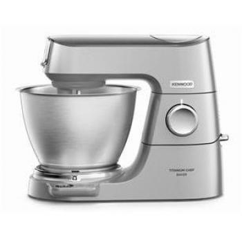 Robot de Cocina Kenwood Titanium Chef Baker KVC65.001SI 1200W con Balanza Integrada y Bowl de 5L - Color Plata