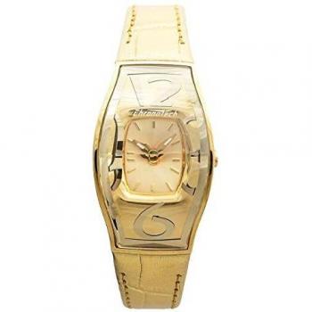 Chronotech Womens Analogue Quartz Watch with Leather Strap CT7932L-65