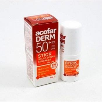 Acofarderm F50+ Stick Solar Zonas Sensi