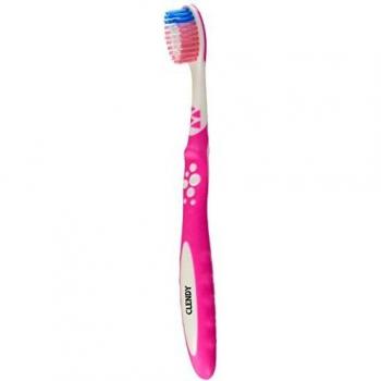 Cepillo de Dientes Clendy Baby Osito con Mango Ergonómico, Colores Variados, 1 Pieza
