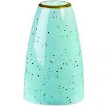 Pimentero Stonecast Huevo de Pato 7 cm Azul Claro/Marrón - Paquete de 12 piezas