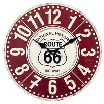 Reloj Pared Vintage Signes Grimalt By Sigris, Diseño 4, Medidas 34x4x34 cm