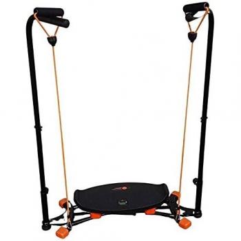 Simulador de Esquí Sliding Plataforma Fitness Plataforma con simulación de esquí, Stepper Máquina de Entrenamiento Completo