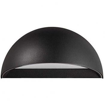 Nordlux Arcus Smart LED Aplique de Pared Exterior, Negro