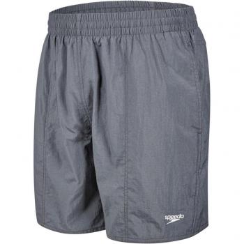 Speedo Solid Leis 16 Wsht Am Boxer Playa, USA Charcoal, XS