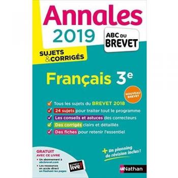 Français 3e: Sujets & corrigés