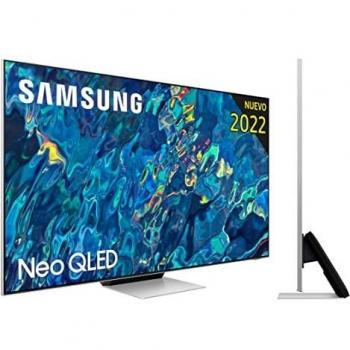 Samsung TV Neo QLED4K 2022 65QN95B-Smart TV de65 con Resolución 4K, Quantum Matrix Technology, Procesador Neural 4K con Inteligencia Artificial, Quantum HDR2000, 70W Dolby Atmos y Alexa Integrada