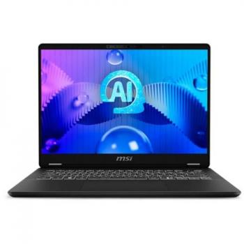 MSI Prestige 14 AI Studio C1VEG-023PT con Procesador Intel Core Ultra 7 de 155H, Memoria RAM de 32GB, Disco Duro de 1TB SSD, Tarjeta Gráfica RTX 4050 y Pantalla de 14 pulgadas (PT)