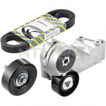 Juego de correas trapeciales poli V SNR KA852.01 para FORD Focus Mk1 Hatchback, Tourneo Connect y Transit Connect Furgón