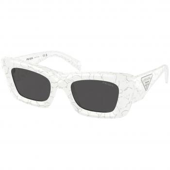 Prada PR 13ZSF Asian Fit 17D5S0 Gafas de Sol para Mujer Blancas