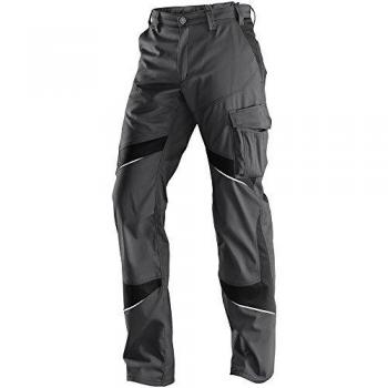 Pantalón de Trabajo Kübler ActiviQ 2250, Talla 54, Color Antracita/Negro, Oeko-TEX®, 65% Poliéster/35% Algodón