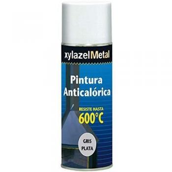 Xylazel - Pintura anticalorica spray 400ml gris pt.