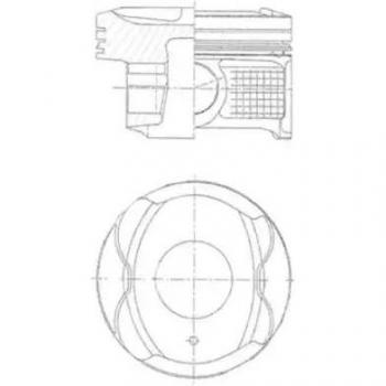 Pistón Kolbenschmidt 41250600 de alta calidad