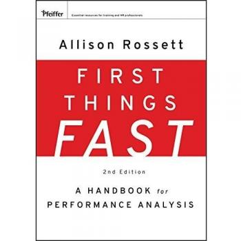 First Things Fast: A Handbook for Performance Analysis