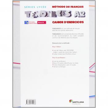 TENDANCES A2 - CAHIER D'EXERCICES - 9788492729036