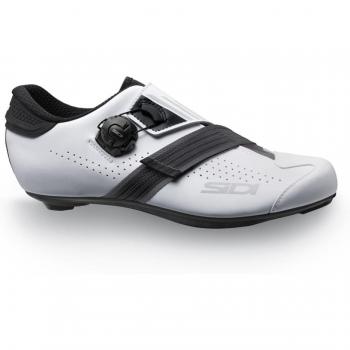 Zapatillas de ciclismo para hombre Sidi Prima Blanco y Negro - Talla 39