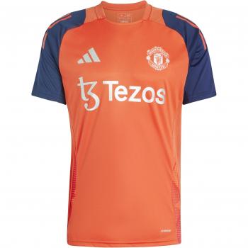 Manchester United adidas Staff Training Jersey - Red
