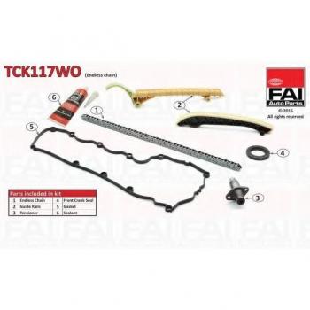 Kit de cadena de distribución FAI AutoParts TCK117WO