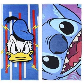 CERDÁ LIFE'S LITTLE MOMENTS Toalla Algodón Clasicos Disney, Azul, 70x140cm