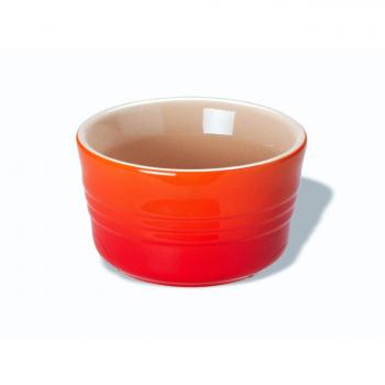 LE CREUSET Set de 2 ramequines, Redondo, Cada uno 200 ml/Ø 9,5 cm, Cerámica de gres, Naranja