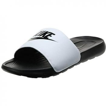 Nike One Men's Slides White/Black Size 9
