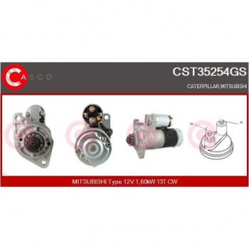Motor eléctrico ventilador radiador CASCO CEF38530GS