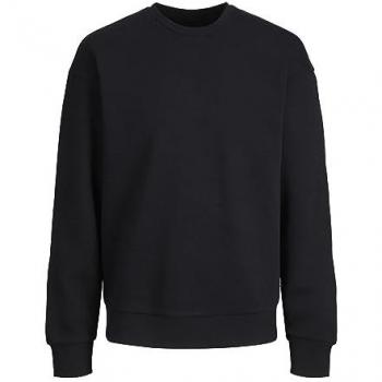 Sudadera Jack & Jones Bradley Talla Grande Negra 8XL