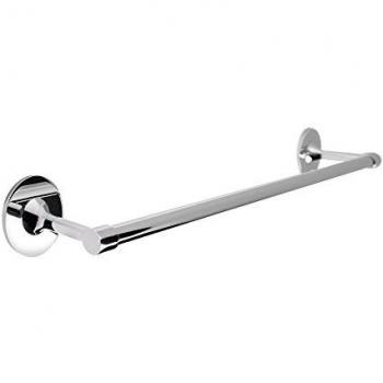 BATHSTAGE B-Full Toallero Barra, 46 cm, Metal, Plateado, 6.50x5.00x46.00 cm