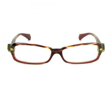 Alyson Magee AMO007 17 Women’s Eyeglasses Brown Size 53 (Frame Only) - Blue Light Block Available