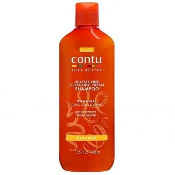 Cantu Sulfate-Free Cleansing Cream Shampoo for Natural Curly Hair 400ml