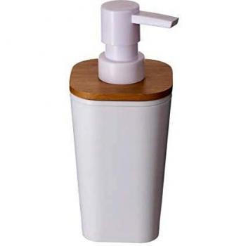 Dispensador de jabón blanco Natureo