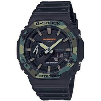 Casio G-Shock Carbon Core Guard GA-2100SU-1AER - Reloj analógico/Digital Resistente a los Golpes y al Agua.