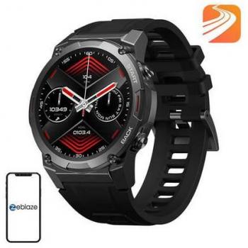 Zeblaze Vibe 7 Pro Waterproof Smartwatch - 1.43 AMOLED Display, Bluetooth 5.1, Hi-Fi Voice Calls - Black