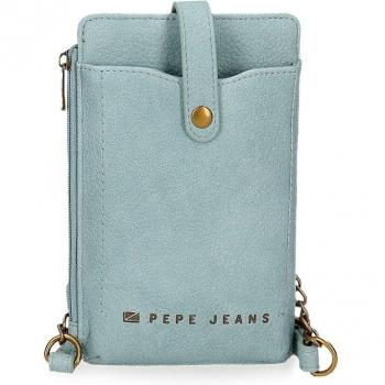 Bandolera Pepe Jeans Diane azul con monedero