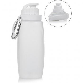 Botella plegable enrollable DAM de 320ml con mosquetón