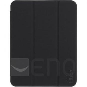 Funda Eiger Storm Stylus 250M para iPad 10.9 (2022) - Folio reforzado con función de soporte magnético, color negro
