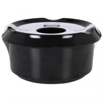 CENICERO DE MELAMINA PARA HOSTELERÍA DE 11CM EN COLOR NEGRO