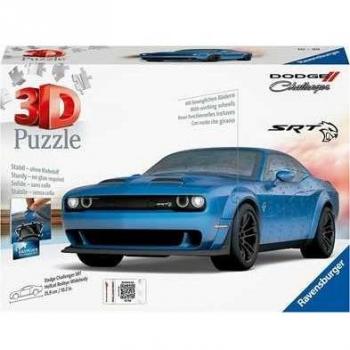 Puzzle 3D Dodge Challenger Hellcat - Modelo de coche para armar y exhibir