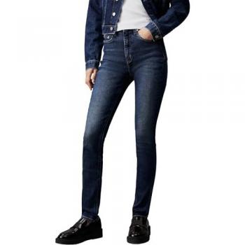 Calvin Klein High Rise Skinny Jeans for Women - W27 L30, Blue Denim, 5-Pocket Style