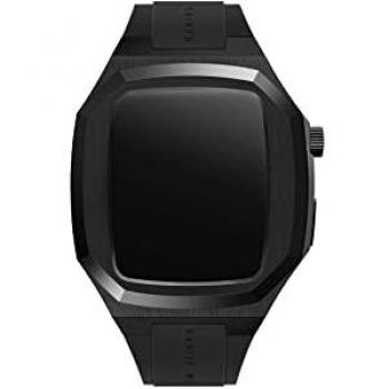 Funda Daniel Wellington Switch 44 mm Negra con Correa para Apple Watch