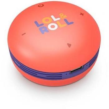 Energy Sistem Lol&Roll Pop Kids Altavoz Bluetooth Naranja 5W Monofónico Portátil con TWS y USB-C