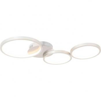 Lámpara de Techo de Acero con LED Integrado, 3 Niveles Regulables y 3 Luces - Pande