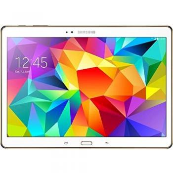 Samsung Galaxy Tab S (T805) 10.5 LTE - Tablet de 10.5 (4G + WiFi + Bluetooth, 16 GB, 3 GB RAM, Android), Blanco (Importado de Alemania)